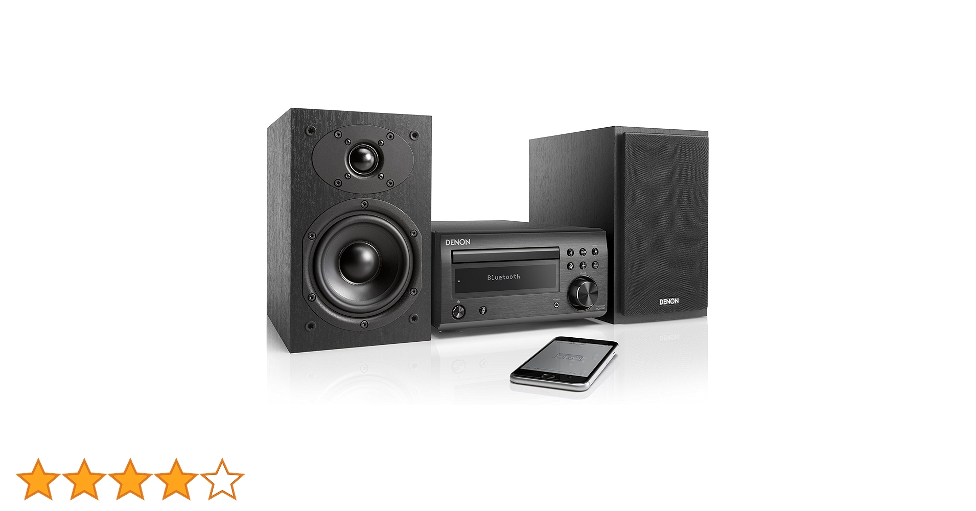 Amazon.co.jp: Denon CDミニコンポ ブラック/ブラック [RCD-M41